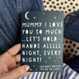 Funny Night Time Birthday Wordy Card For Mum, thumbnail 2 of 2
