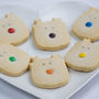 Christmas Four Reindeer Shortbread Stocking Fillers, thumbnail 5 of 8