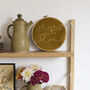 'Home Sweet Home' Mustard Velvet Decorative Hoop, thumbnail 1 of 4