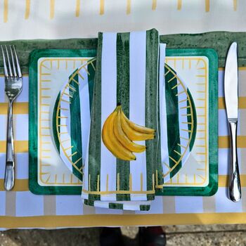Green And Yellow Placemat, 3 of 5
