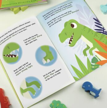 Personalised Pet Dinosaur Story Book, 7 of 8
