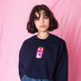 Danny De Vimto Embroidered Sweatshirt, thumbnail 2 of 4