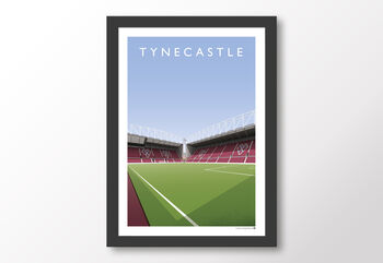 Hearts Tynecastle Gorgie/Wheatfield Poster, 8 of 8