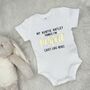 Perfect Auntie Personalised Babygrow, thumbnail 1 of 2