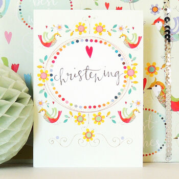Christening Greetings Card, 5 of 5