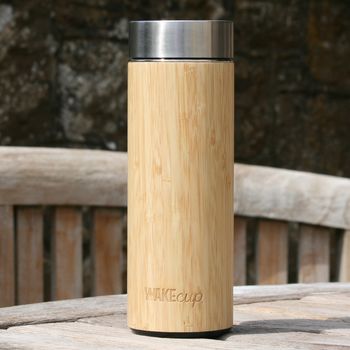 Personalised Reusable Sustainable Bamboo Water Bottle, 8 of 12