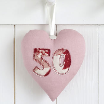Personalised Number Heart Birthday Or Anniversary Gift, 5 of 12