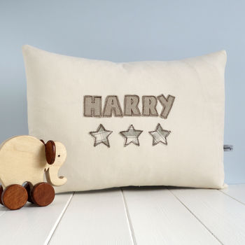 Personalised Name Cushion Gift For Him, 8 of 12