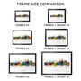 London Skyline Cityscape England Art Print, thumbnail 4 of 12