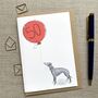Personalised Whippet Birthday Card, thumbnail 3 of 6