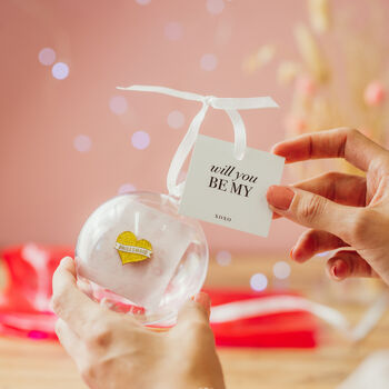 Will You Be My Bridesmaid Christmas Bauble, 5 of 10