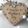 Personalised 1st Mother's Day Heart Keepsake, thumbnail 1 of 2