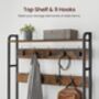 Coat Rack Hall Tree With Bench And Shoe Storage, thumbnail 9 of 11