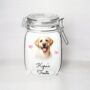 Personalised Labrador Retriever Kilner Style Treat Jar, thumbnail 1 of 2