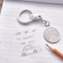 'My Daddy's Keys' Childs Drawing Keyring, thumbnail 1 of 4