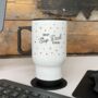 Personalised Scattered Star Step Dad Travel Mug, thumbnail 1 of 2