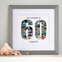 Personalised 60th Birthday Photo Collage, thumbnail 7 of 8