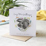 New Baby Photo Magnet Card, thumbnail 5 of 7