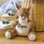 Personalised Kangaroo Soft Toy Teddy Bear For Children, thumbnail 1 of 7