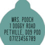 Rosie Rose Custom ID Dog Tag, thumbnail 2 of 2