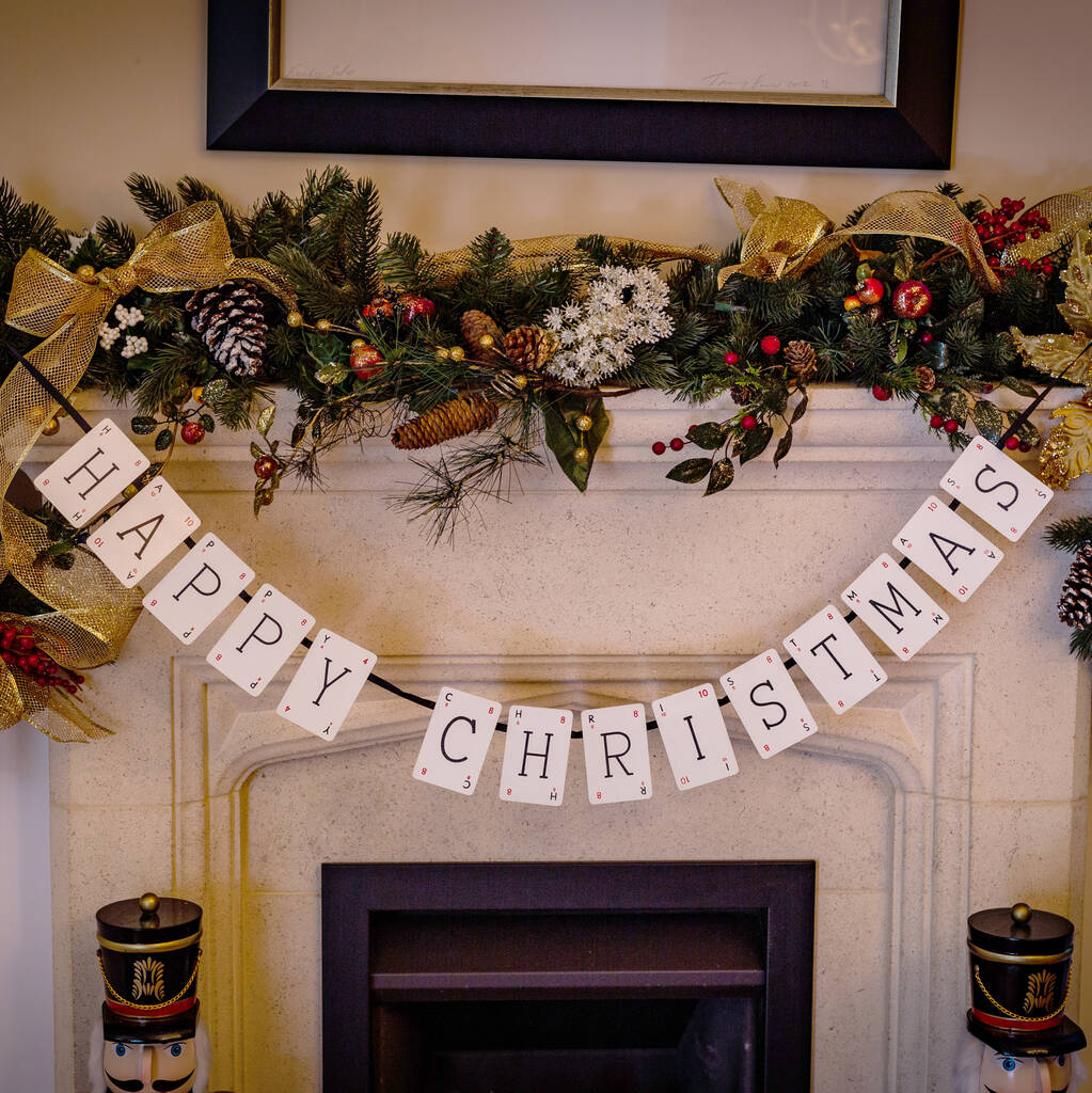 Happy Christmas Vintage Bunting, 1 of 5