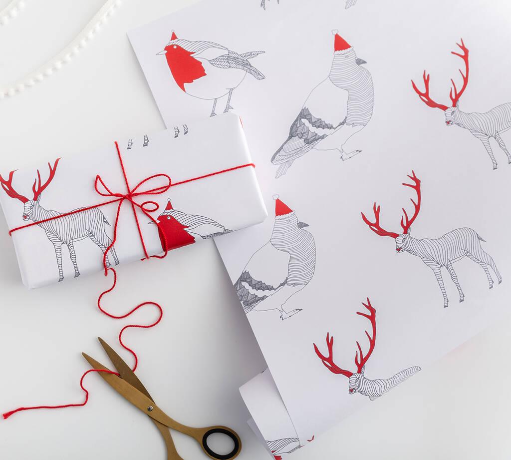 Classical Christmas Wrapping Paper