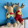 Rudolph Reindeer Christmas Knitting Pattern, thumbnail 1 of 2