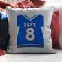 Personalised Name And Number Football Cushion, thumbnail 3 of 5