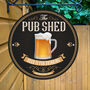 Pub Shed Personalised Home Pub Sign / Man Cave Sign, thumbnail 2 of 8