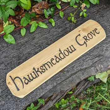 Personalised Driftwood Style Signs, 4 of 12