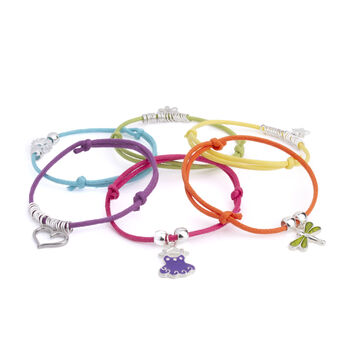 Brights Friendship Charm Childrens Bracelet Kit, 4 of 4