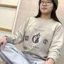 Birthdate Personalised Astrology Sweatshirt, thumbnail 1 of 7