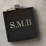 Personalised Monogram Hip Flask For Men, thumbnail 3 of 10