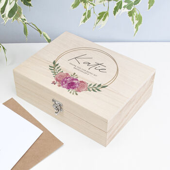 Personalised Wedding Party Memory Box, 3 of 11