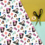 Karl And Susan Kennedy Wrapping Paper, 90s Neighbours Inspired Wrap, thumbnail 2 of 9