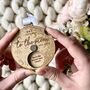 To The Moon Secret Message Hanging Reveal Wheel Gift, thumbnail 6 of 8
