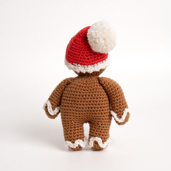 Gingerbread Man Crochet Kit, 6 of 12
