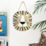 Children's Wooden Animal Face Hanging Plaques, thumbnail 3 of 9