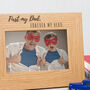 Personalised 'Dad, My Hero' Photo Frame, thumbnail 1 of 2