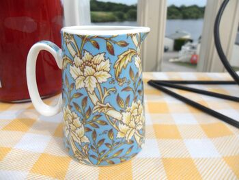 Cream Jug In Blue Chrysanthemum Design, 6 of 6