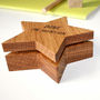 Personalised Rock Star Solid Oak Engraved Plectrum Box, thumbnail 3 of 5
