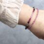 Pink Tourmaline Bracelet, thumbnail 10 of 12