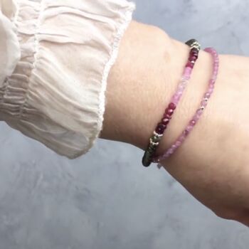 Pink Tourmaline Bracelet, 10 of 12