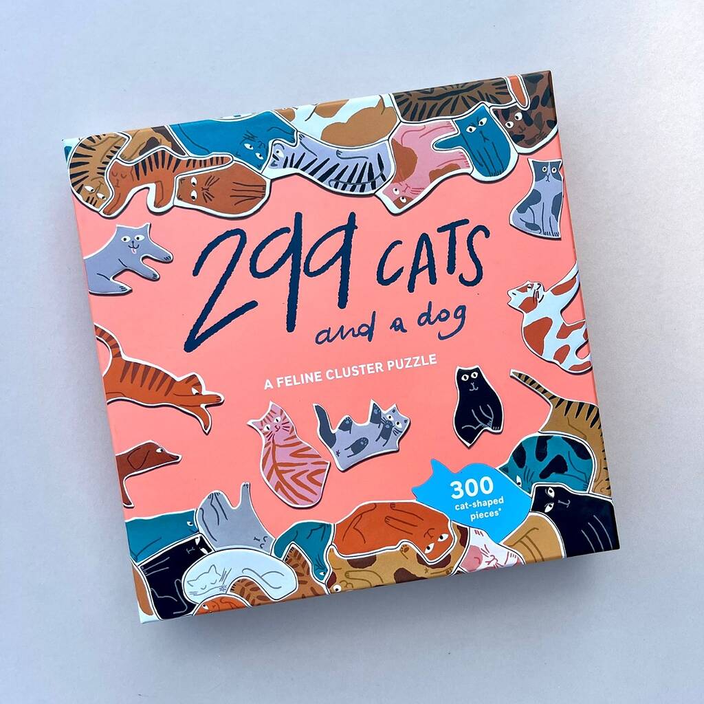 299 Cats And A Dog Puzzle, 1 of 3