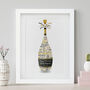 Personalised Retirement Champagne Word Art, thumbnail 5 of 9