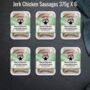 Jerk Chicken Sausages Gf 375g 6x Multi Pack, thumbnail 2 of 6