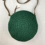 Fair Trade Crochet Boho Circle Cross Body Handbag, thumbnail 3 of 12