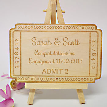 Personalised Engagement Congratulation Card, 10 of 12