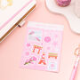 Japanese Floral Planner And Journal Sticker Sheet, thumbnail 2 of 3