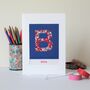 Liberty Print Initial Card, thumbnail 6 of 7
